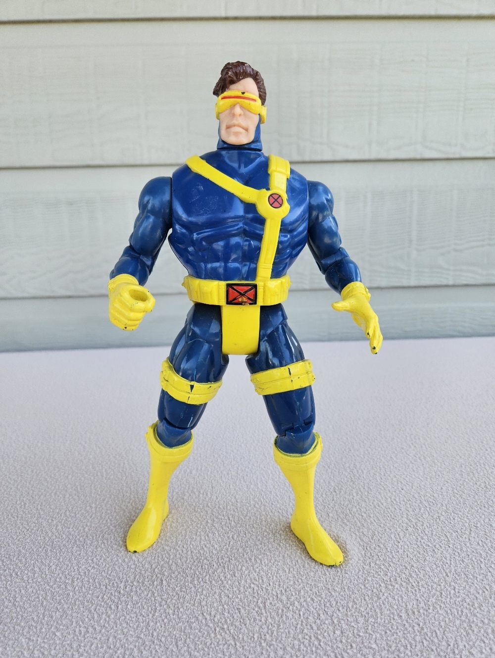ToyBiz Marvel Cyclops Uncanny X-Men Action Figure 1993 Vintage 10"
